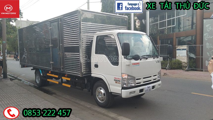 Isuzu vĩnh phát 1t9 thùng dài 6m2